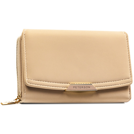 Portfel damski eko PTN 001-THU Beige