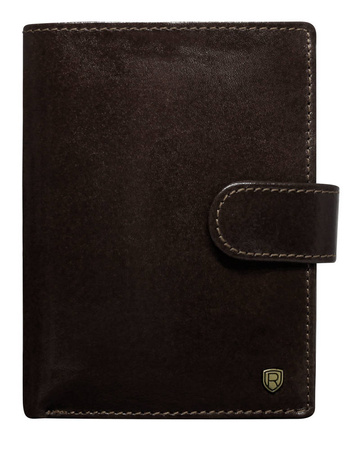 Men's leather wallet N62L-RVT-3227 D.Brown