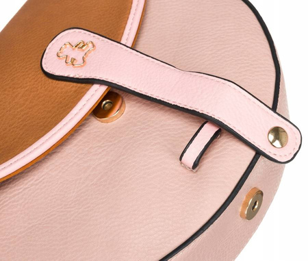 LULUCASTAGNETTE ORANGE eco leather bag