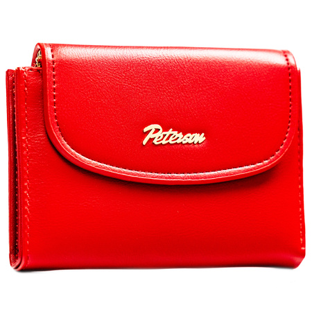 Portfel damski skórzany PTN 76112-BFBC Red