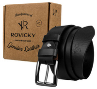 ROVICKY RPM-36-PUM leather belt
