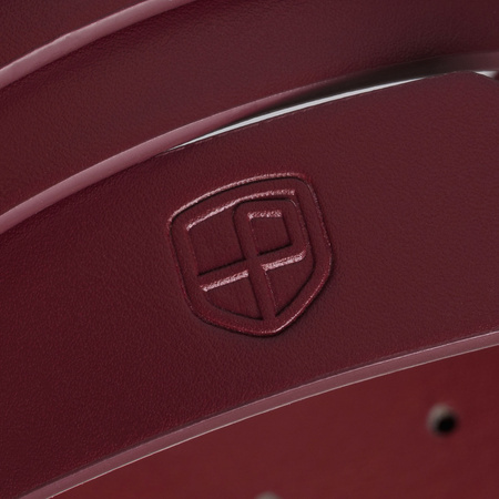 Pasek męski skórzany PTN LTP-BUF BLACK