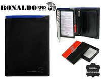 RONALDO N104-VT RFID leather wallet