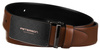Gift Set: Reversible Men's Leather Belt + 2 Buckles PTN KL-B001 Peterson