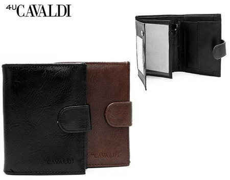 Leatherette men wallet CAVALDI F18-550W 10 pcs. bundle