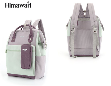 Himawari Travel Backpack with Laptop Compartment and Phone Case 1027-11