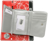 Portfel damski PU F-206L-BL Silver