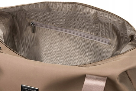 Spacious women's handbag PTN CTY-12 Beige