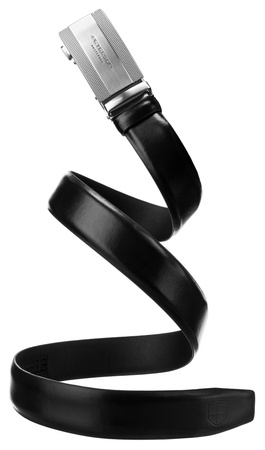 Pasek automat skórzany PTN A007 Black