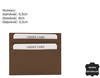 Skórzane etui na karty CC323-ACL D.Beige