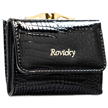 Portfel damski skórzany RH-32-1-RS Black