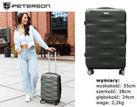 Suitcase PTN 5806-W-S GREY
