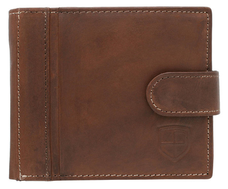 PTN N008L-PCA D.BROWN leather wallet