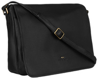 PETERSON PTN 1726-NDM leather laptop bag