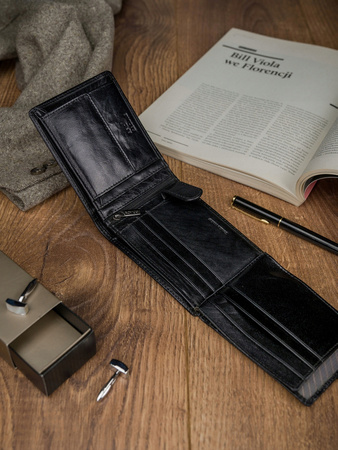 ROVICKY PC-103-BAR RFID leather wallet