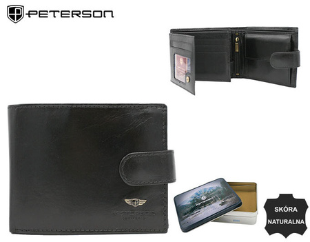 PETERSON PTN 22306L-VT RFID leather wallet