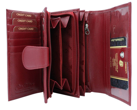 PETERSON PTN RD-21-GCLS RFID leather wallet