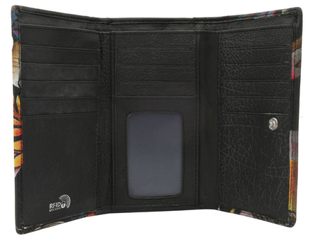 Women's leather wallet R-N55020-ART