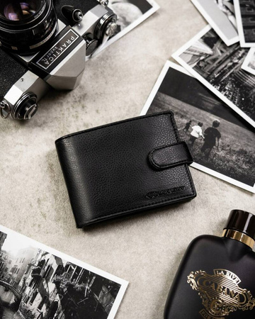 A two-piece gift set: Leatherette wallet & key ring by ROVICKY R-SET-M-N003L