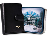 Leather wallet RFID PETERSON PTN 363Z 2-1-1