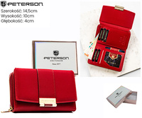 Portfel damski eko PTN 0015-HNL Red