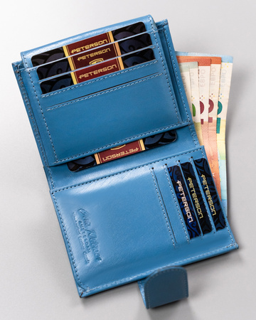PETERSON PTN 2516-BO RFID leather wallet