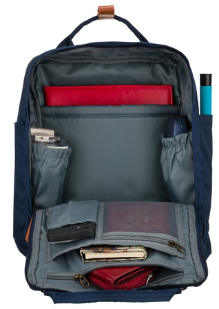 Plecak PTN GAMMA Navy Brown