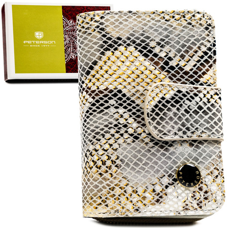 Portfel damski skórzany PTN 425214-SFL Beige