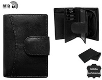 WOMEN'S leather wallet RD-09-GCL-NL Black