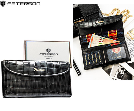 Portfel damski eko  PTN-POR-03-CB Gray