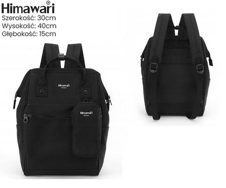 Himawari Travel Backpack with Laptop Compartment and Phone Case 1027-11