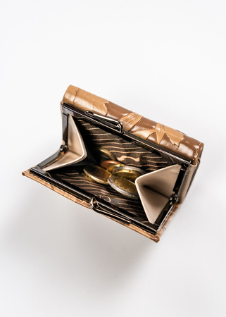 Portfel damski skóra+PU PX32-DSF Camel