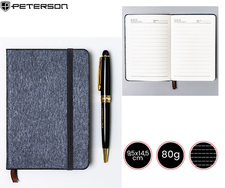 Notes Peterson PTN NOT-6-LN-Q4 Gray