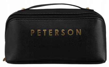 Kosmetyczka ze skóry eko PETERSON PTN KOS-DA-7