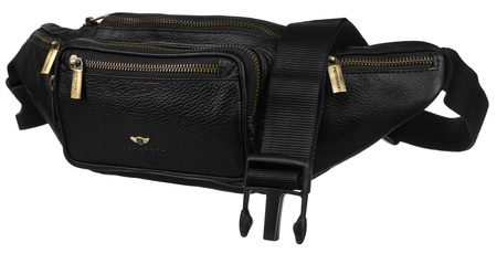 Saszetka skórzana PTN 301-NGN Black