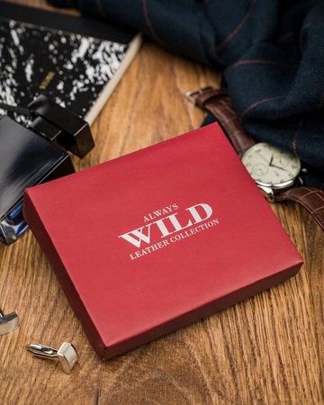 Leather wallet Always Wild N20194-VTK-D