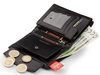 PETERSON PTN 339 2-1-1 BLACK RFID leather wallet