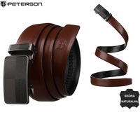 Pasek automat skórzany PTN A007