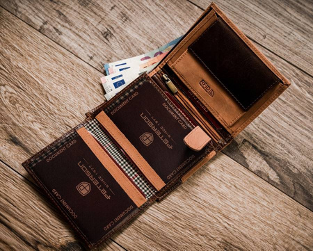 PETERSON PTN N4-SHS RFID leather wallet