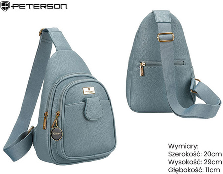 Plecak PU PTN SSY-1-F19 Blue