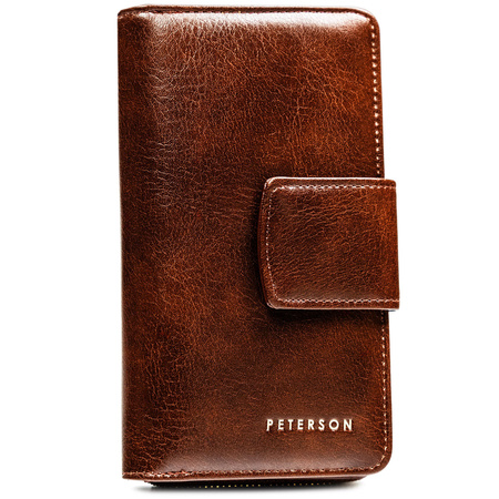Portfel damski PU PTN 008-HF Brown