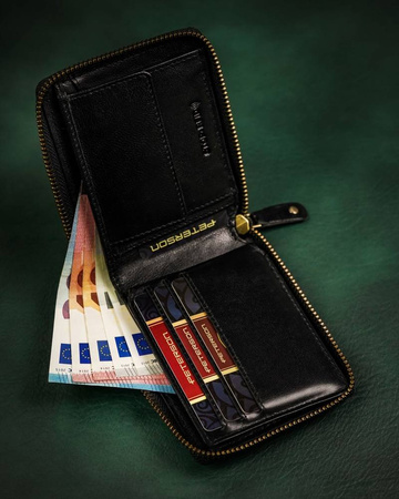 Portfel skórzany RFID PETERSON PTN 1564-CA