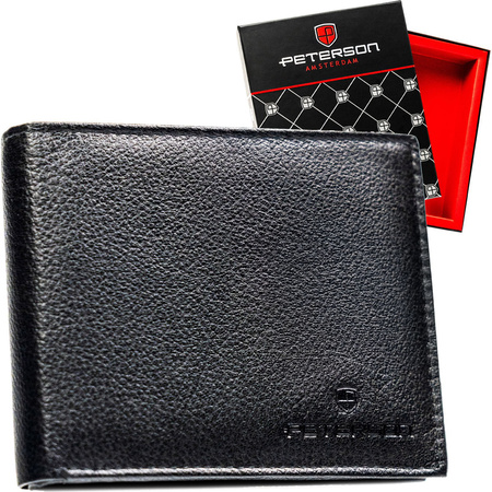 Portfel męski skórzany PTN N992-SPDM Black