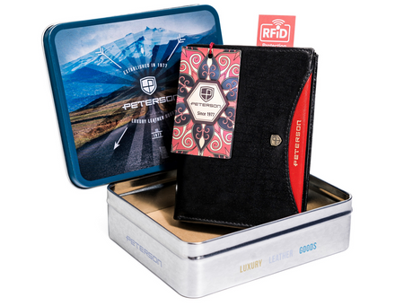 Peterson leather RFID wallet PTN 348.01-5927