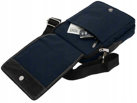 Torba skórzana+canvas ALWAYS WILD 251-MHC