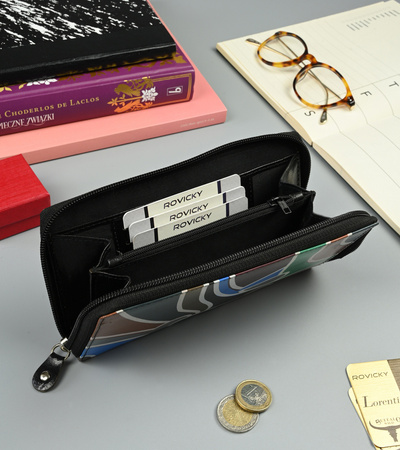 Portfel skórzany SPG-19401-1961 GRAY