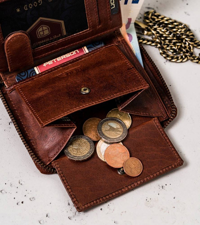 Portfel męski skórzany PTN N4C-03-HWM-1247