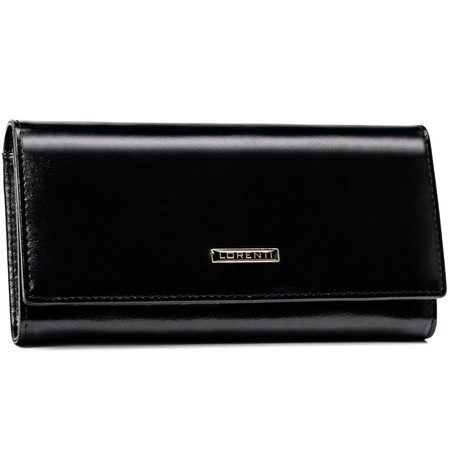 Portfel damski skórzany 72401-GBL Black