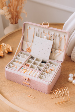 Szkatułka na biżuterię PTN SZK-08 Rose Gold