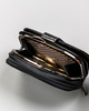 Women's leather wallet 43972-CIS-3337 BLACK